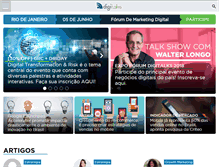 Tablet Screenshot of digitalks.com.br